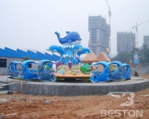 Детский аттракцион аттракцион карусель Борьба Акулий остров из Китая